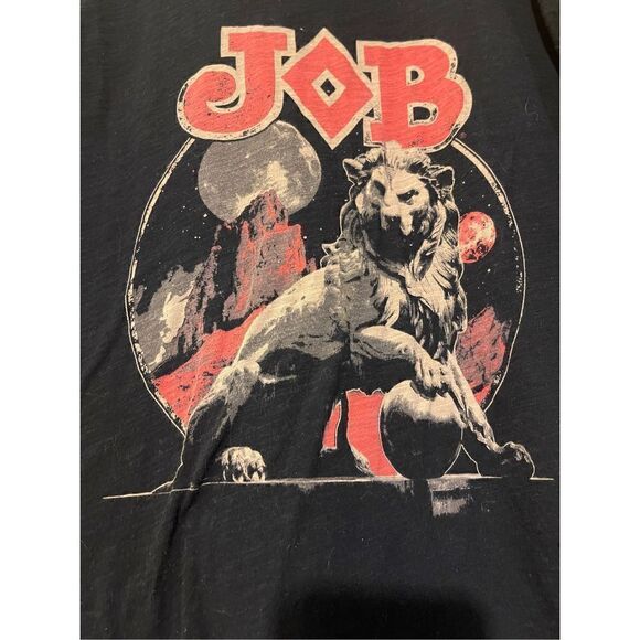 JOB Rolling Papers PROMO Lion Graphic T-Shirt Men Large L short sleeve shirt - Picture 4 of 6